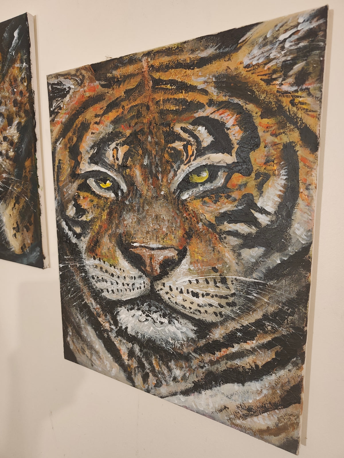 Toile Tigre 30x50